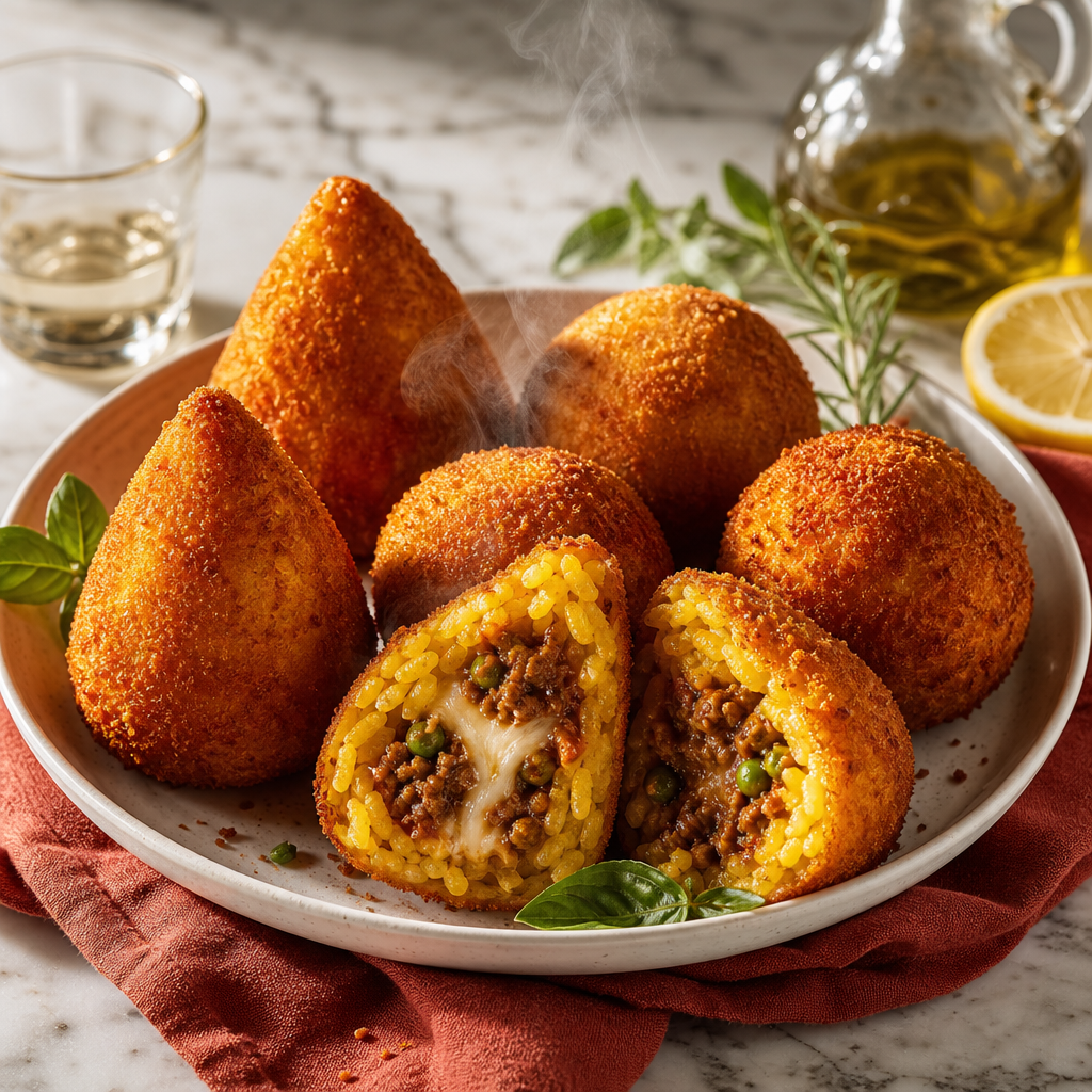 Arancini Siciliani — finished dish