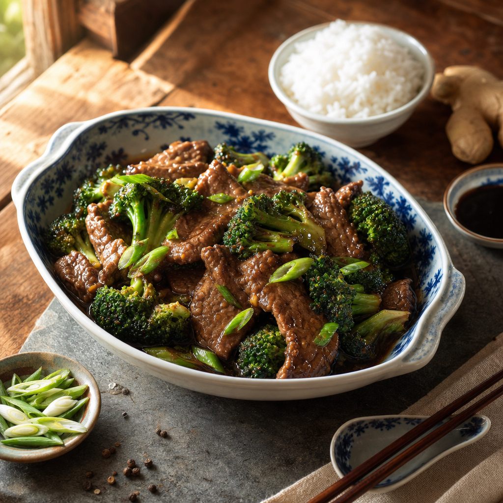 Beef and Broccoli — finished dish
