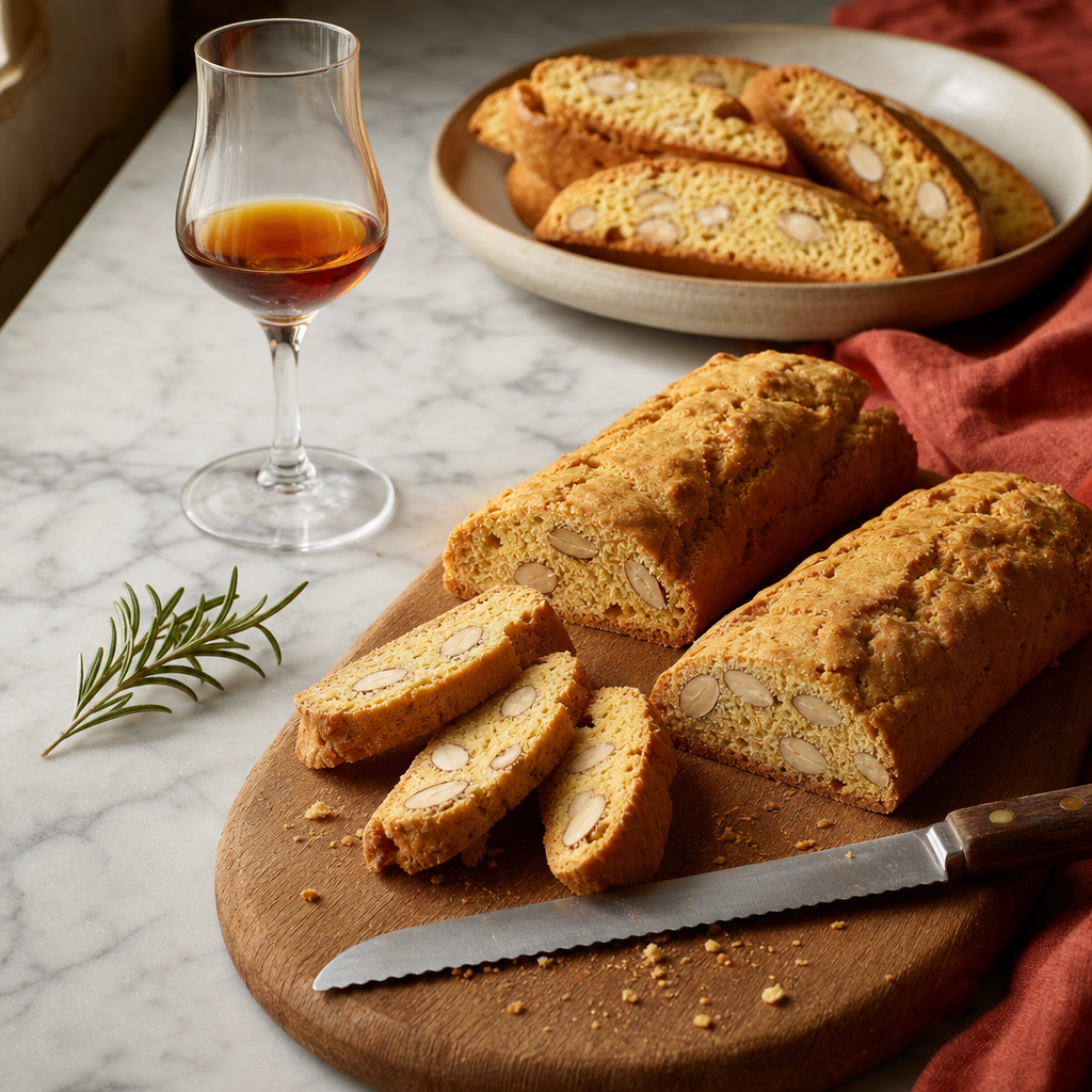 Biscotti Cantucci step 6: Rest, then slice warm