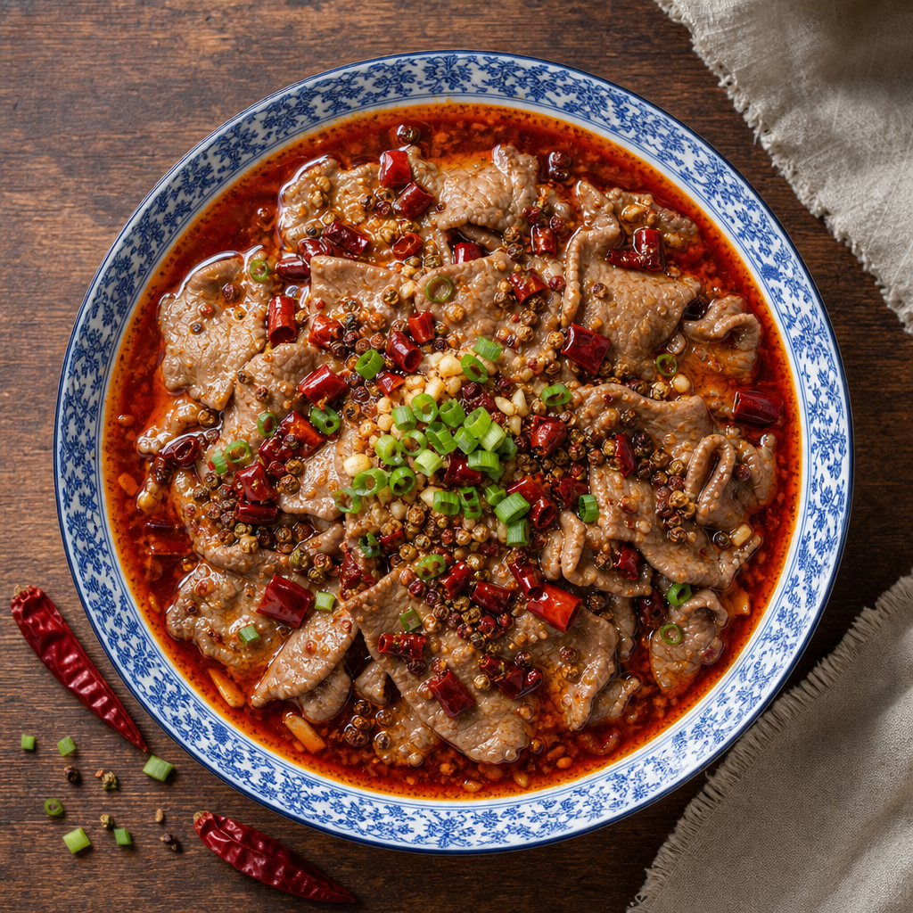 Boiled Beef Shuizhu Niurou