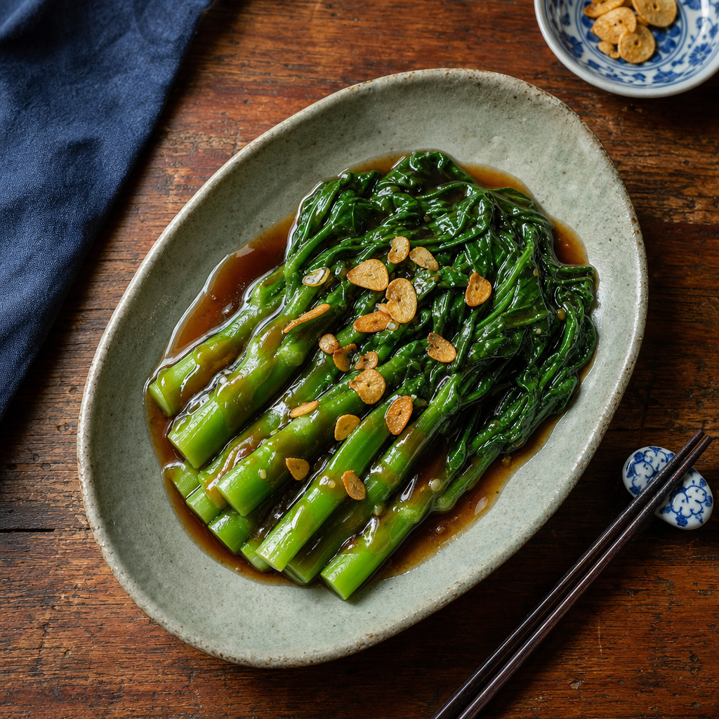 Chinese Broccoli with Oyster Sauce