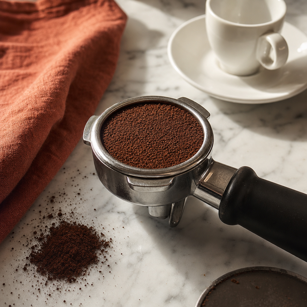 Espresso Classico step 2: Grind and dose