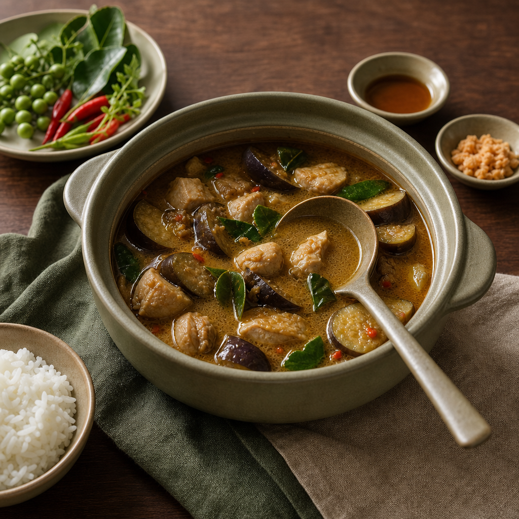 Green Curry Chicken step 6: Season salty-first