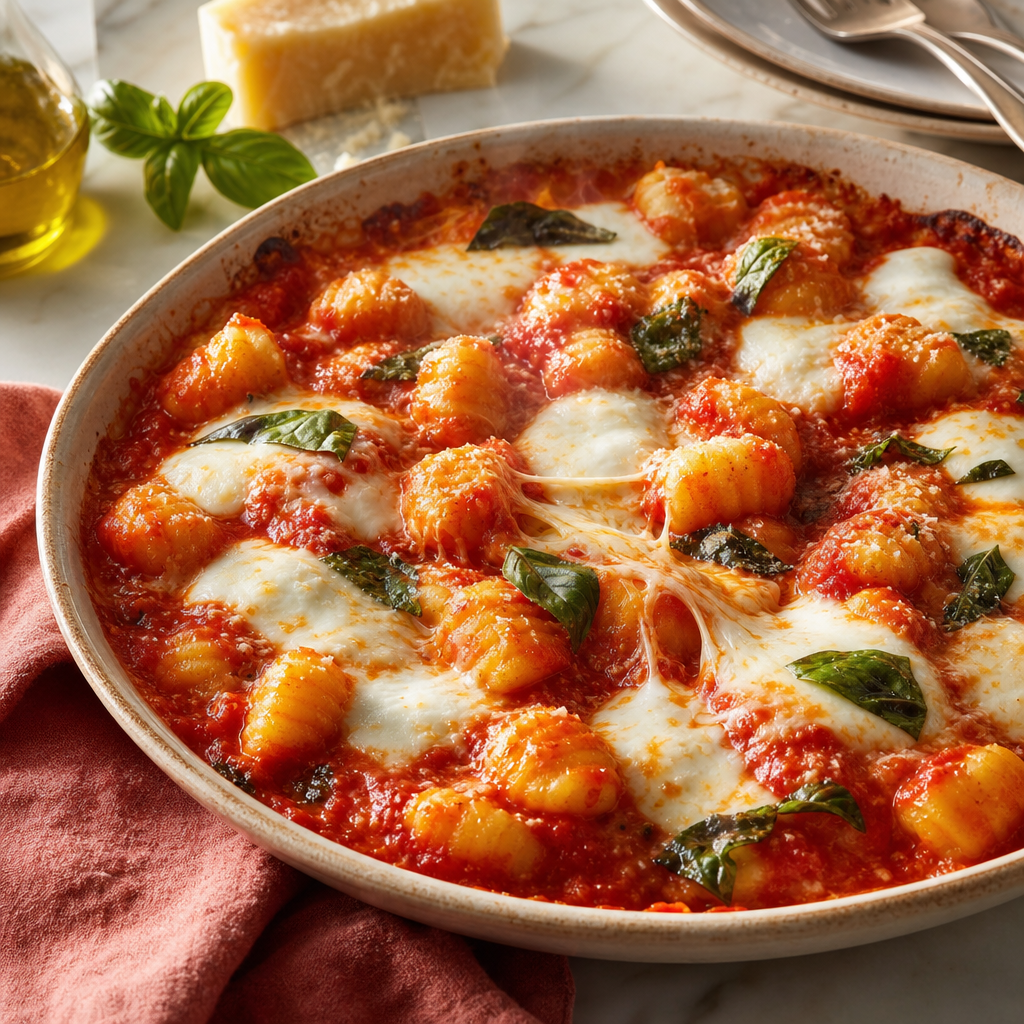 Gnocchi Sorrentina — finished dish