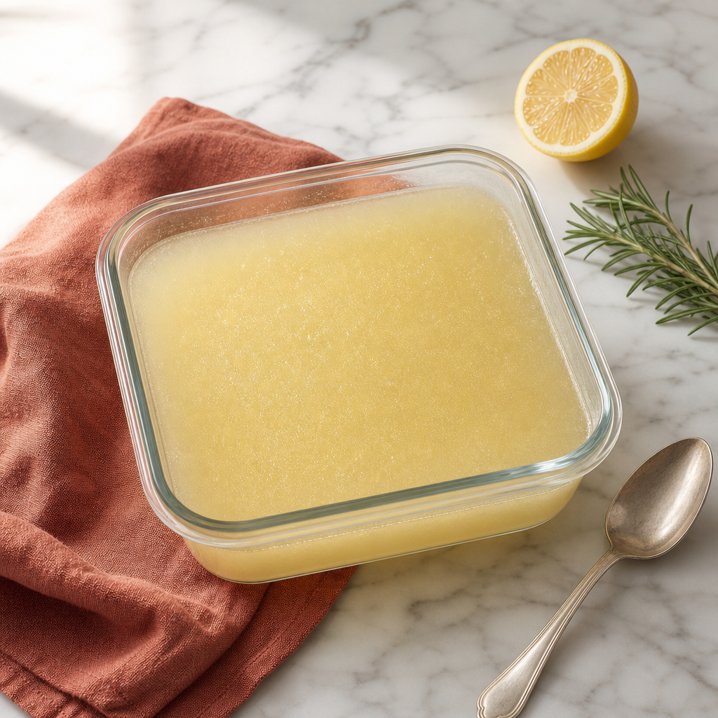 Granita Siciliana step 4: Chill the base