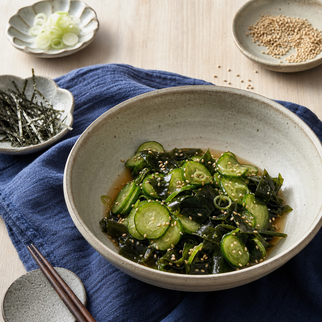 Japanese Cucumber Salad step 6: Finish