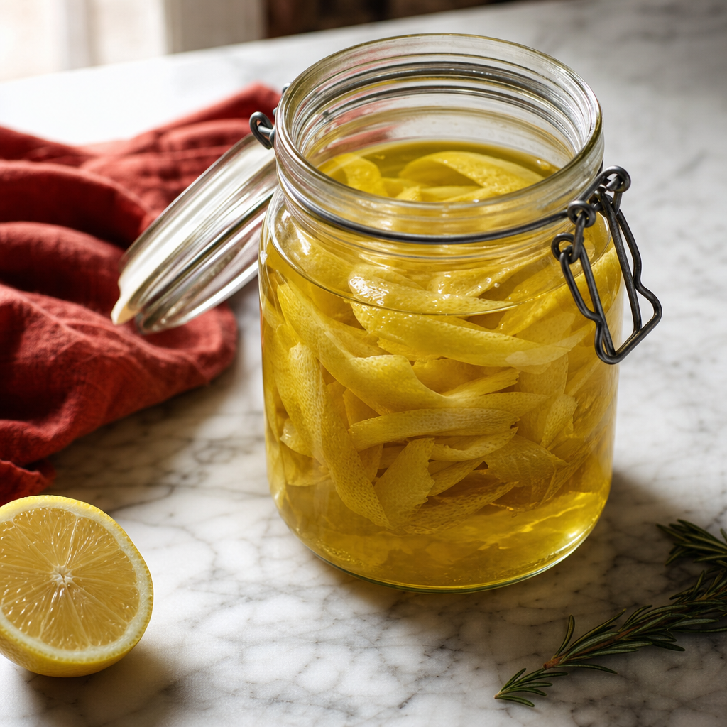 Limoncello step 3: Macerate