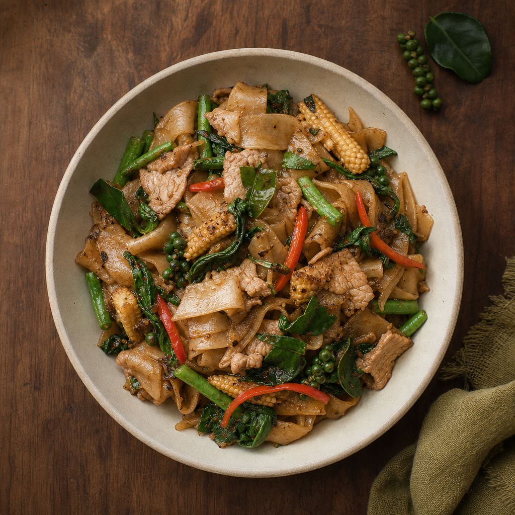 Drunken Noodles with Pork