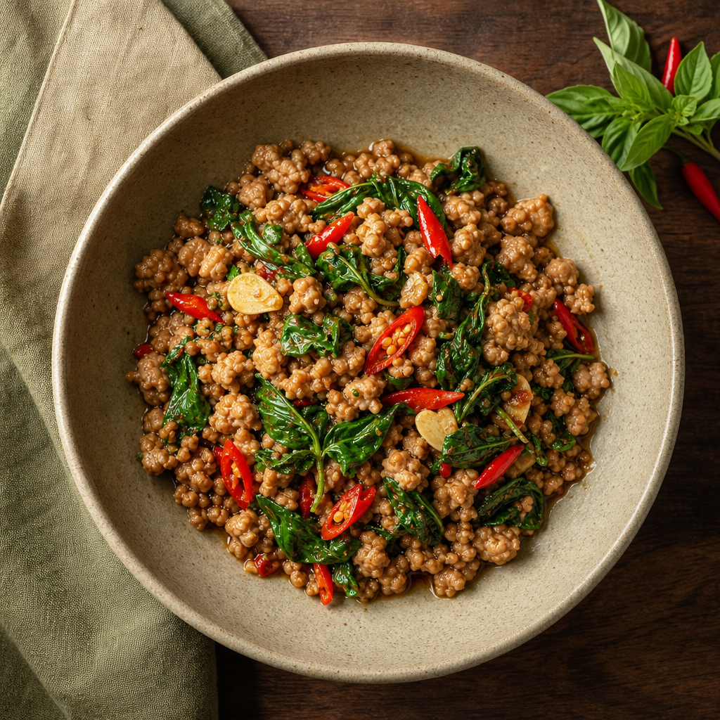 Holy Basil Pork