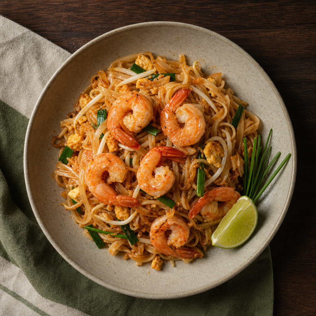 Pad Thai with Shrimp