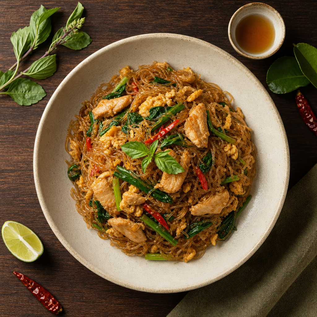 Pad Woon Sen Gai