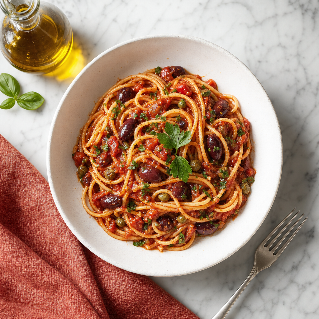 Pasta Puttanesca