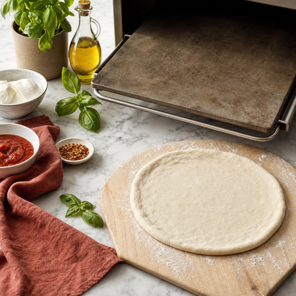 Pizza Diavola step 4: Preheat the baking surface