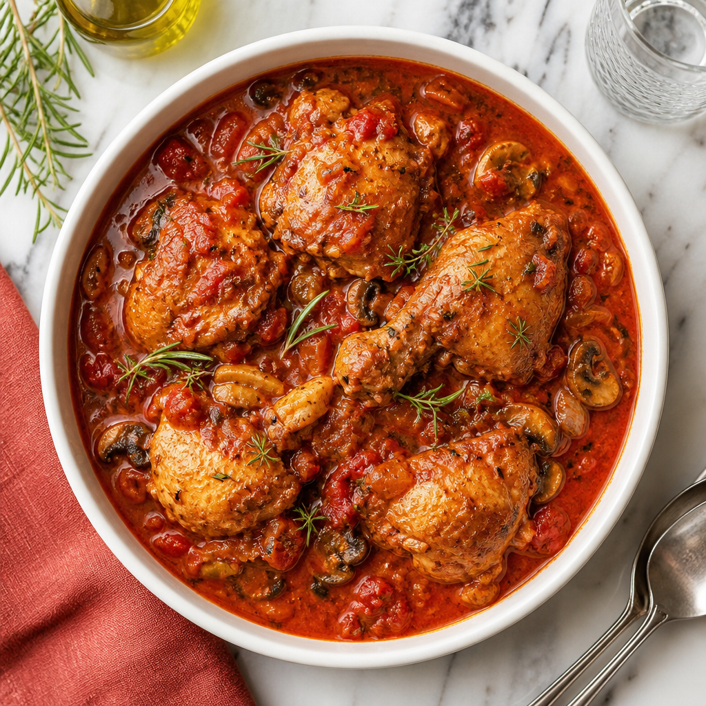 Pollo alla Cacciatora