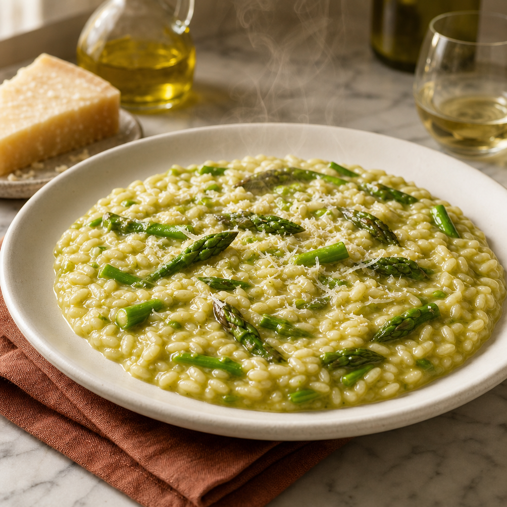 Asparagus Risotto — finished dish