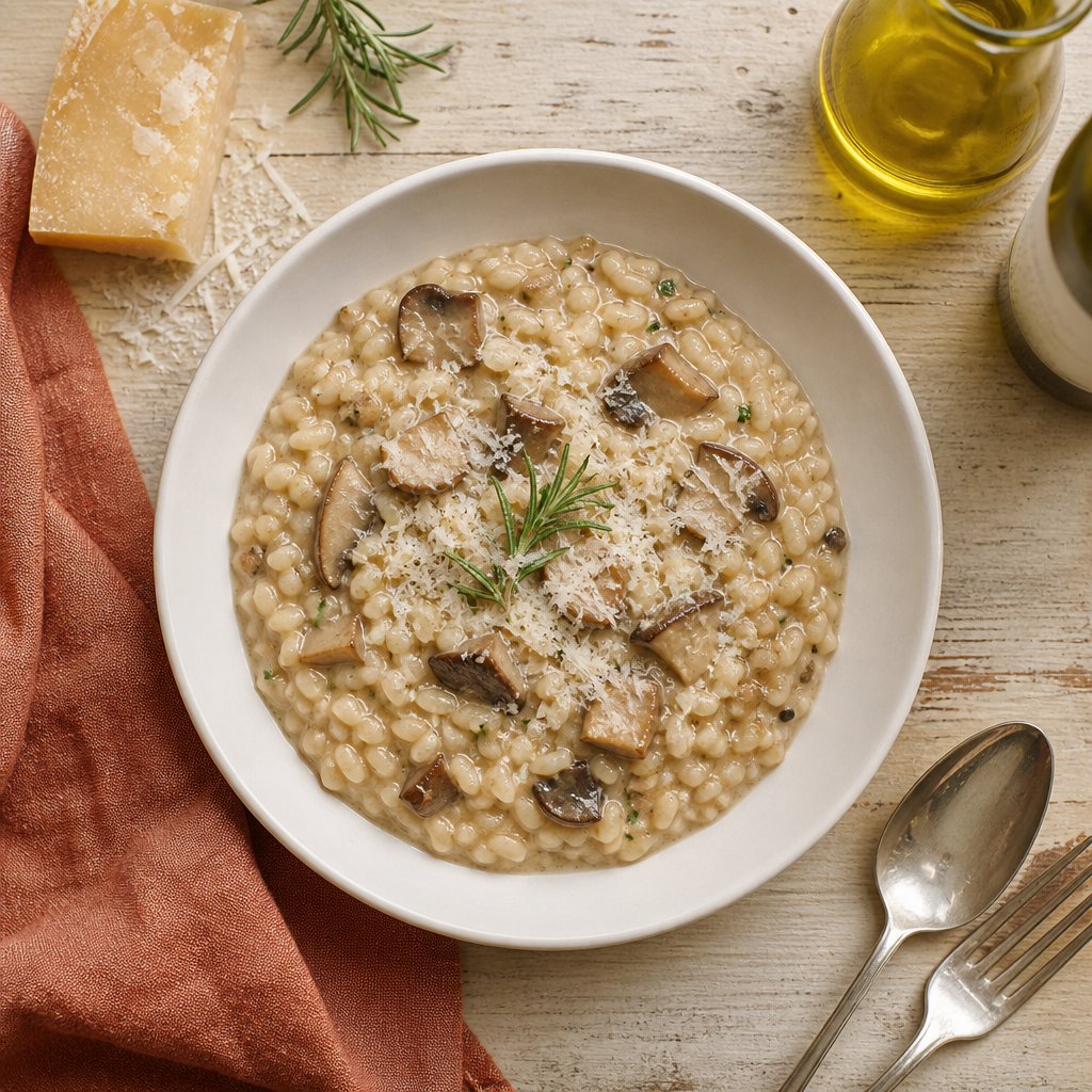 Porcini Mushroom Risotto
