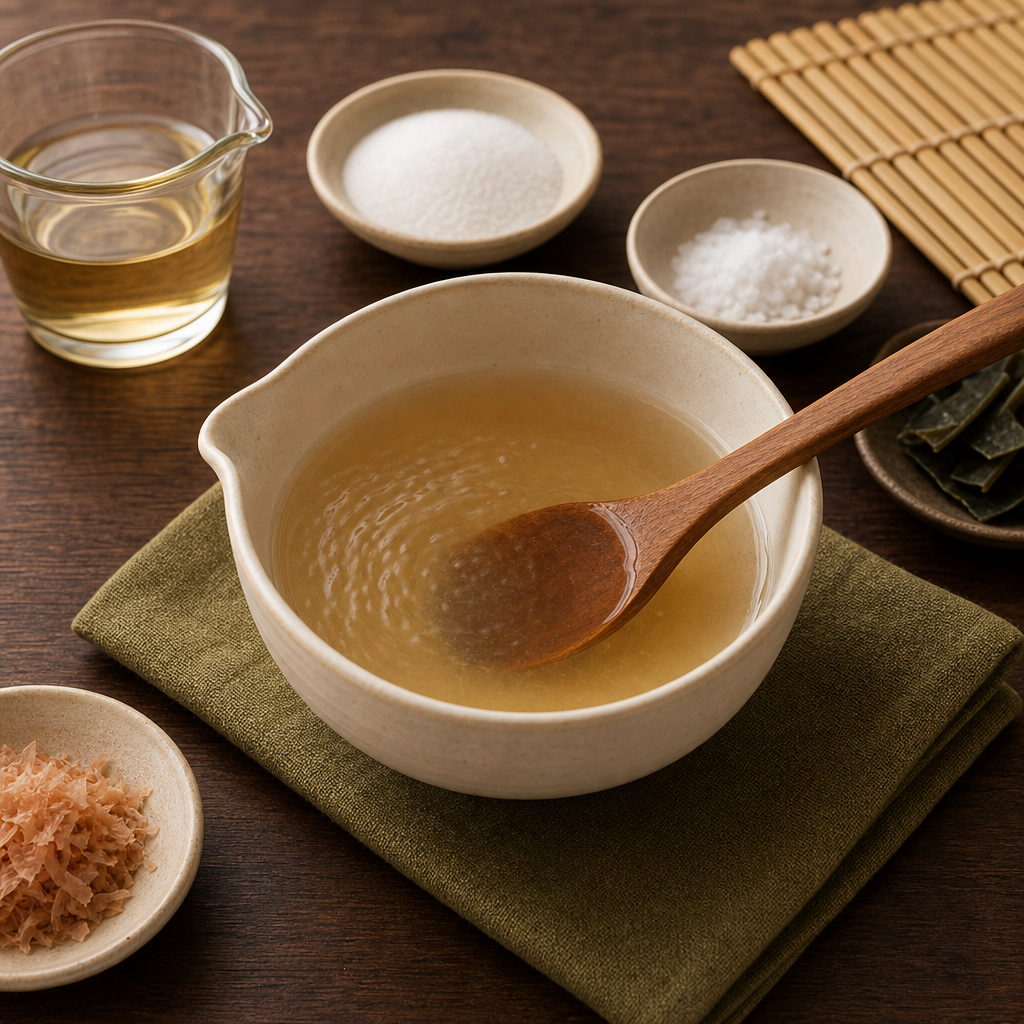 Salmon Avocado Roll step 3: Make the sushi vinegar