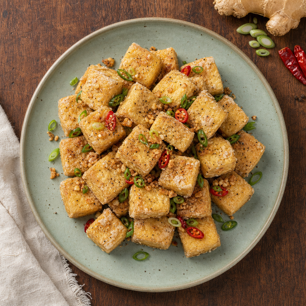 Salt and Pepper Tofu