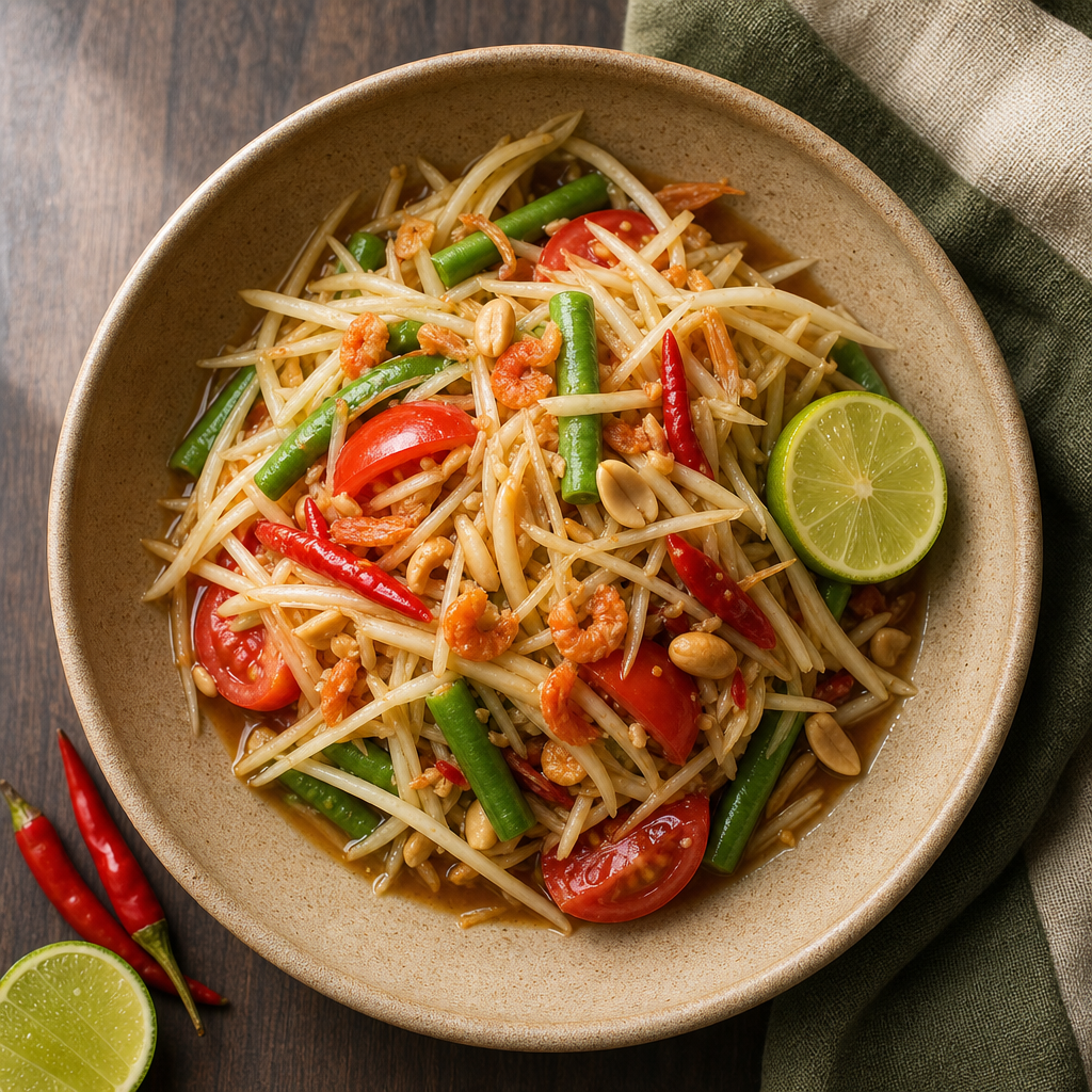 Som Tum (Green Papaya Salad)