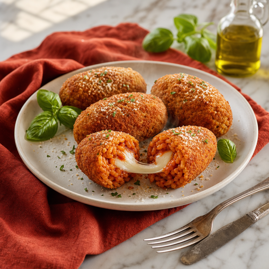 Supplì al Telefono — finished dish