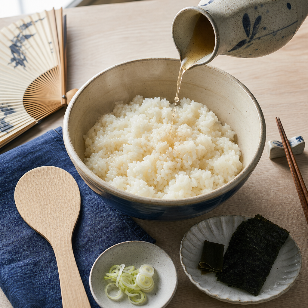 Tuna Temaki step 4: Season the rice