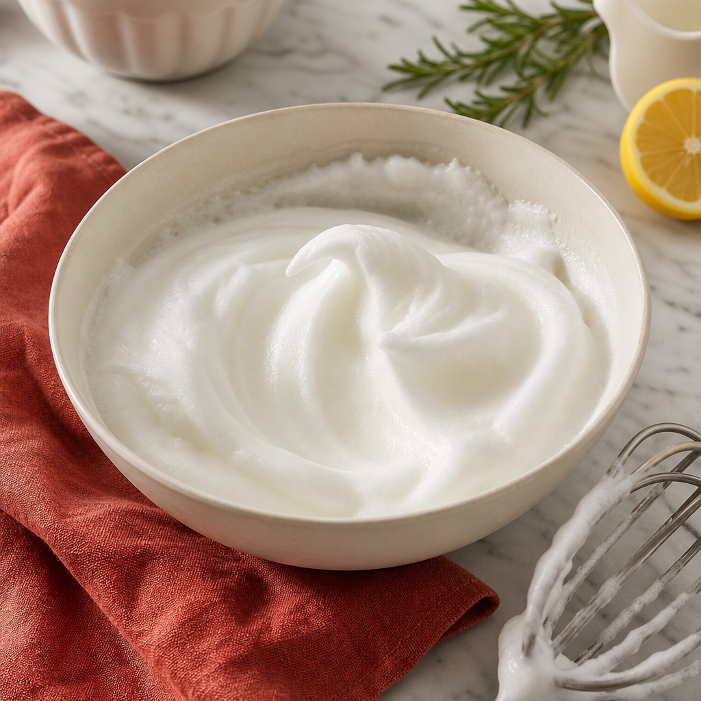 Torta Caprese step 4: Whip the whites