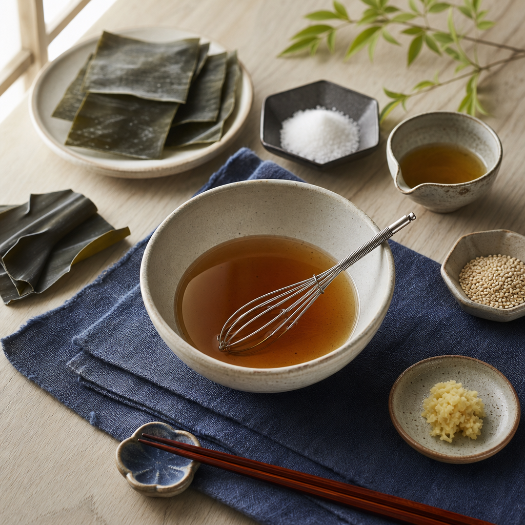 Wakame Salad step 3: Mix the dressing