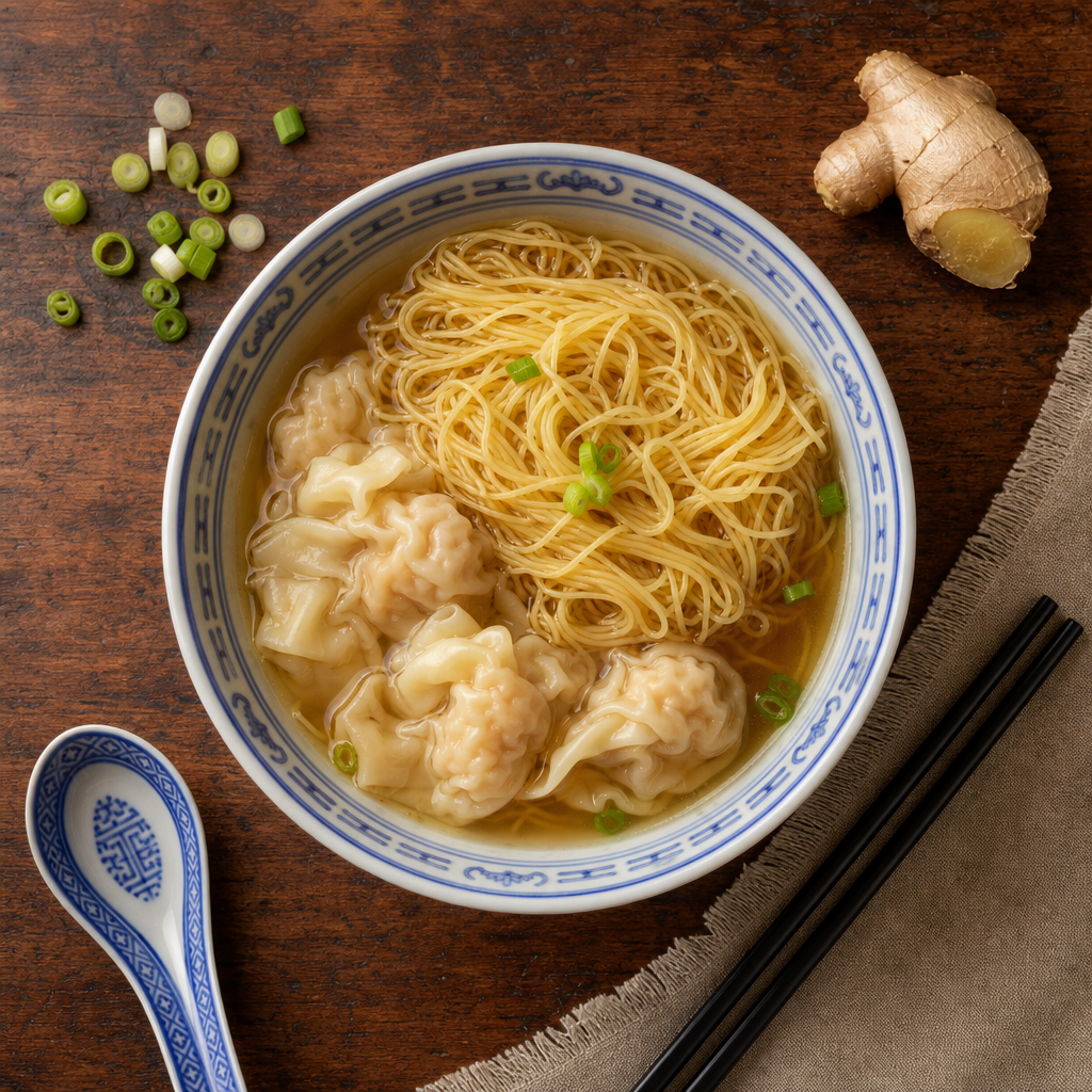 Wonton Noodle Soup