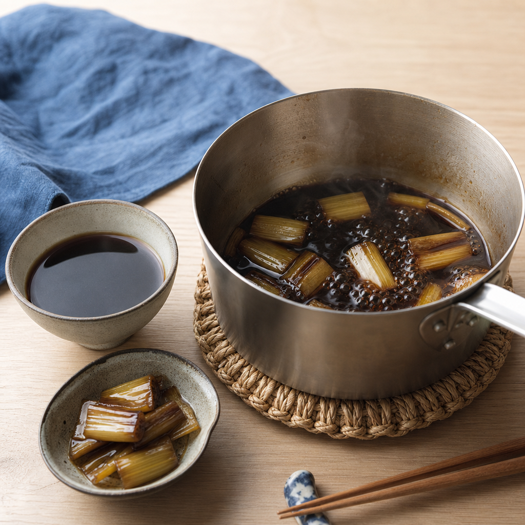 Yakitori Kawa step 4: Make the tare