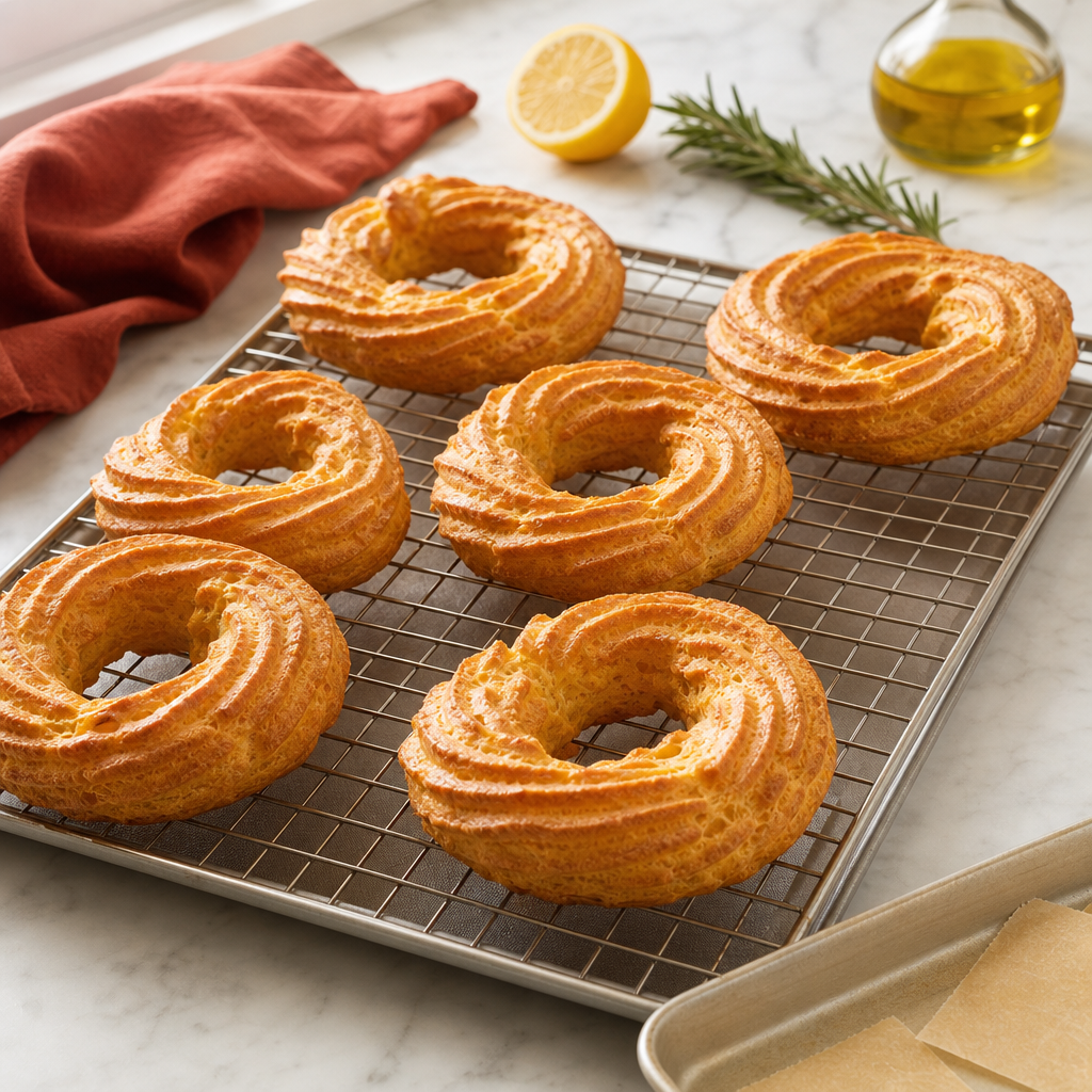 Zeppole San Giuseppe step 9: Drain and cool